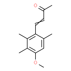 ChemSpider 2D Image | 4-(4-Methoxy-2,3,6-trimethylphenyl)-3-buten-2-one | C14H18O2
