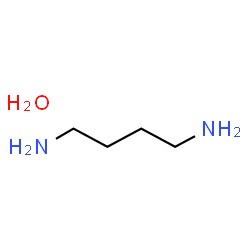 ChemSpider 2D Image | 1,4-Butanediamine hydrate (1:1) | C4H14N2O