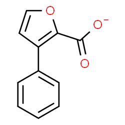 ChemSpider 2D Image | 3-Phenyl-2-furoate | C11H7O3
