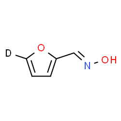 ChemSpider 2D Image | (E)-1-[(5-~2~H)-2-Furyl]-N-hydroxymethanimine | C5H4DNO2
