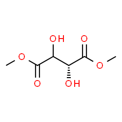 ChemSpider 2D Image | Dimethyl (2R)-2,3-dihydroxysuccinate | C6H10O6