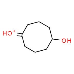 ChemSpider 2D Image | (5-Hydroxycyclooctylidene)oxonium | C8H15O2