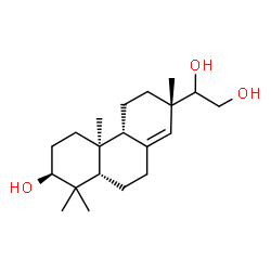 ChemSpider 2D Image | (3beta,5beta,9beta,10alpha,13alpha)-Pimar-8(14)-ene-3,15,16-triol | C20H34O3