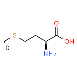 ChemSpider 2D Image | L-(~2~H_1_)Methionine | C5H10DNO2S