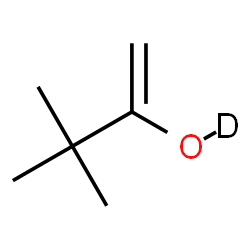 ChemSpider 2D Image | 2-deuteriooxy-3,3-dimethyl-but-1-ene | C6H11DO