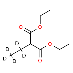 ChemSpider 2D Image | Diethyl (~2~H_5_)ethylmalonate | C9H11D5O4