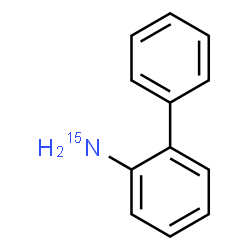 ChemSpider 2D Image | 2-Biphenyl(~15~N)amine | C12H1115N