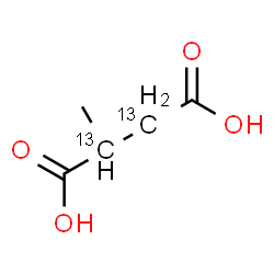ChemSpider 2D Image | 2-methylbutanedioic acid | C313C2H8O4