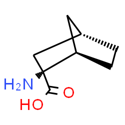 ChemSpider 2D Image | (1R,2R,4S)-2-Aminobicyclo[2.2.1]heptane-2-carboxylic acid | C8H13NO2