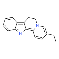 ChemSpider 2D Image | 3-Ethyl-6,7-dihydroindolo[2,3-a]quinolizine | C17H16N2