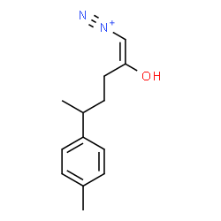 ChemSpider 2D Image | (1E)-2-Hydroxy-5-(4-methylphenyl)-1-hexene-1-diazonium | C13H17N2O