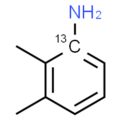 ChemSpider 2D Image | 2,3-Dimethyl(1-~13~C)aniline | C713CH11N