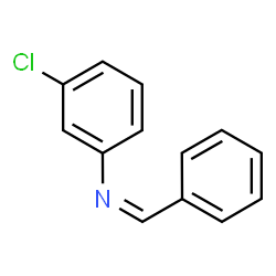 ChemSpider 2D Image | (Z)-N-(3-Chlorophenyl)-1-phenylmethanimine | C13H10ClN