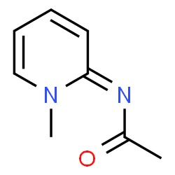 ChemSpider 2D Image | N-[(2Z)-1-Methyl-2(1H)-pyridinylidene]acetamide | C8H10N2O