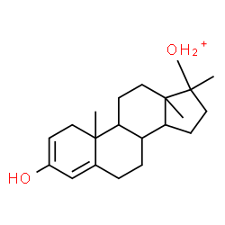 ChemSpider 2D Image | 17-Methyl-17-oxonioandrosta-2,4-dien-3-ol | C20H31O2