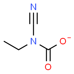 ChemSpider 2D Image | Cyano(ethyl)carbamate | C4H5N2O2