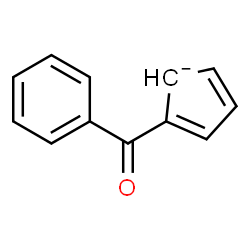 ChemSpider 2D Image | 2-Benzoyl-2,4-cyclopentadienide | C12H9O