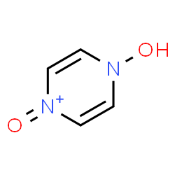 ChemSpider 2D Image | 4-Hydroxy-1-oxo-1,4-dihydropyrazin-1-ium | C4H5N2O2