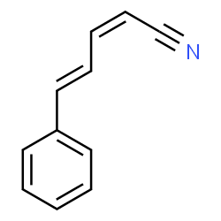 ChemSpider 2D Image | (2Z,4E)-5-Phenyl-2,4-pentadienenitrile | C11H9N