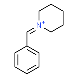 ChemSpider 2D Image | 1-Benzylidenepiperidinium | C12H16N