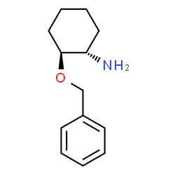ChemSpider 2D Image | (1S,2S)-2-(Benzyloxy)cyclohexanamine | C13H19NO