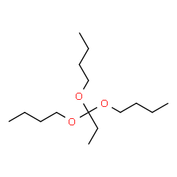 ChemSpider 2D Image | 1-(1,1-Dibutoxypropoxy)butane | C15H32O3