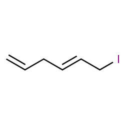 ChemSpider 2D Image | (4E)-6-Iodo-1,4-hexadiene | C6H9I
