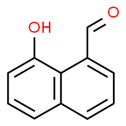 ChemSpider 2D Image | 8-Hydroxy-1-naphthaldehyde | C11H8O2