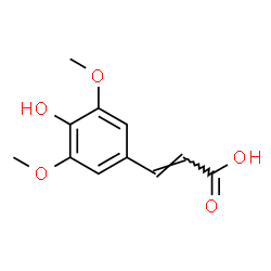 ChemSpider 2D Image | SINAPINATE | C11H12O5