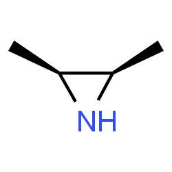 ChemSpider 2D Image | cis-2,3-Dimethylaziridine | C4H9N