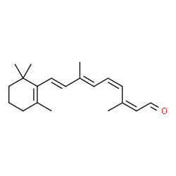 ChemSpider 2D Image | (11cis,13cis)-Retinal | C20H28O
