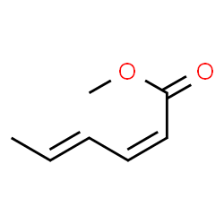 ChemSpider 2D Image | Methyl (2Z,4E)-2,4-hexadienoate | C7H10O2