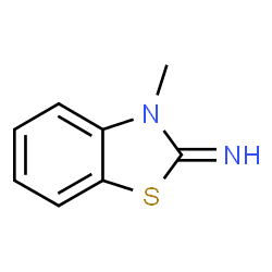 ChemSpider 2D Image | 2-Imino-3-methylbenzothiazoline | C8H8N2S