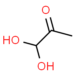 ChemSpider 2D Image | 1,1-Dihydroxyacetone | C3H6O3