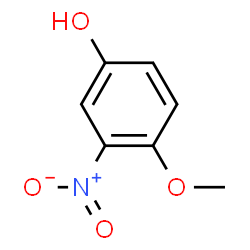 ChemSpider 2D Image | 4-Methoxy-3-nitrophenol | C7H7NO4