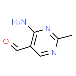ChemSpider 2D Image | 4-AMINO-5-FORMYL-2-METHYLPYRIMIDINE | C6H7N3O