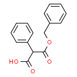 ChemSpider 2D Image | 1-(Phenylmethyl) 2-phenylpropanedioate | C16H14O4