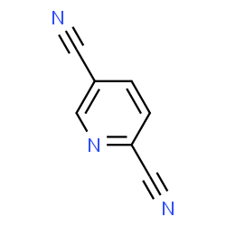 ChemSpider 2D Image | 2,5-Pyridinedicarbonitrile | C7H3N3