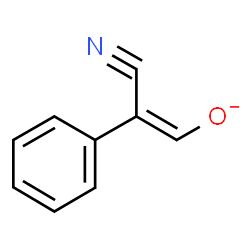 ChemSpider 2D Image | (Z)-2-Cyano-2-phenylethenolate | C9H6NO