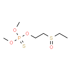 ChemSpider 2D Image | Demeton-O-methyl sulfoxide | C6H15O4PS2