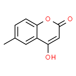 ChemSpider 2D Image | 4-HYDROXY-6-METHYLCOUMARIN | C10H8O3
