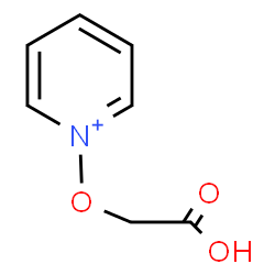 ChemSpider 2D Image | 1-(Carboxymethoxy)pyridinium | C7H8NO3