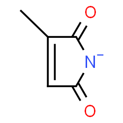 ChemSpider 2D Image | 3-Methyl-2,5-dioxo-2,5-dihydropyrrol-1-ide | C5H4NO2
