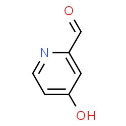 ChemSpider 2D Image | 4-Hydroxy-2-pyridinecarbaldehyde | C6H5NO2