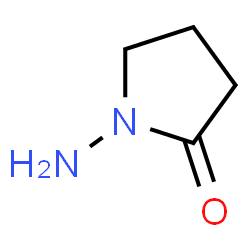 ChemSpider 2D Image | 1-Amino-2-pyrrolidinone | C4H8N2O