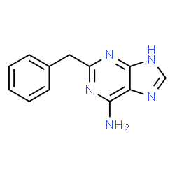 ChemSpider 2D Image | 2-Benzyl-3H-purin-6-amine | C12H11N5