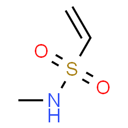 ChemSpider 2D Image | N-Methylethenesulfonamide | C3H7NO2S