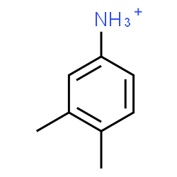 ChemSpider 2D Image | 3,4-Dimethylanilinium | C8H12N