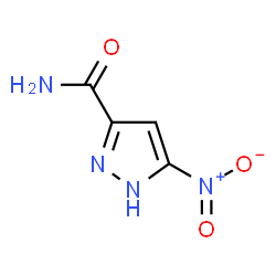 ChemSpider 2D Image | 3-Nitro-1H-pyrazole-5-carboxamide | C4H4N4O3