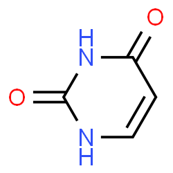 ChemSpider 2D Image | 1H-pyrimidine-2,4-dione | C4H3N2O2